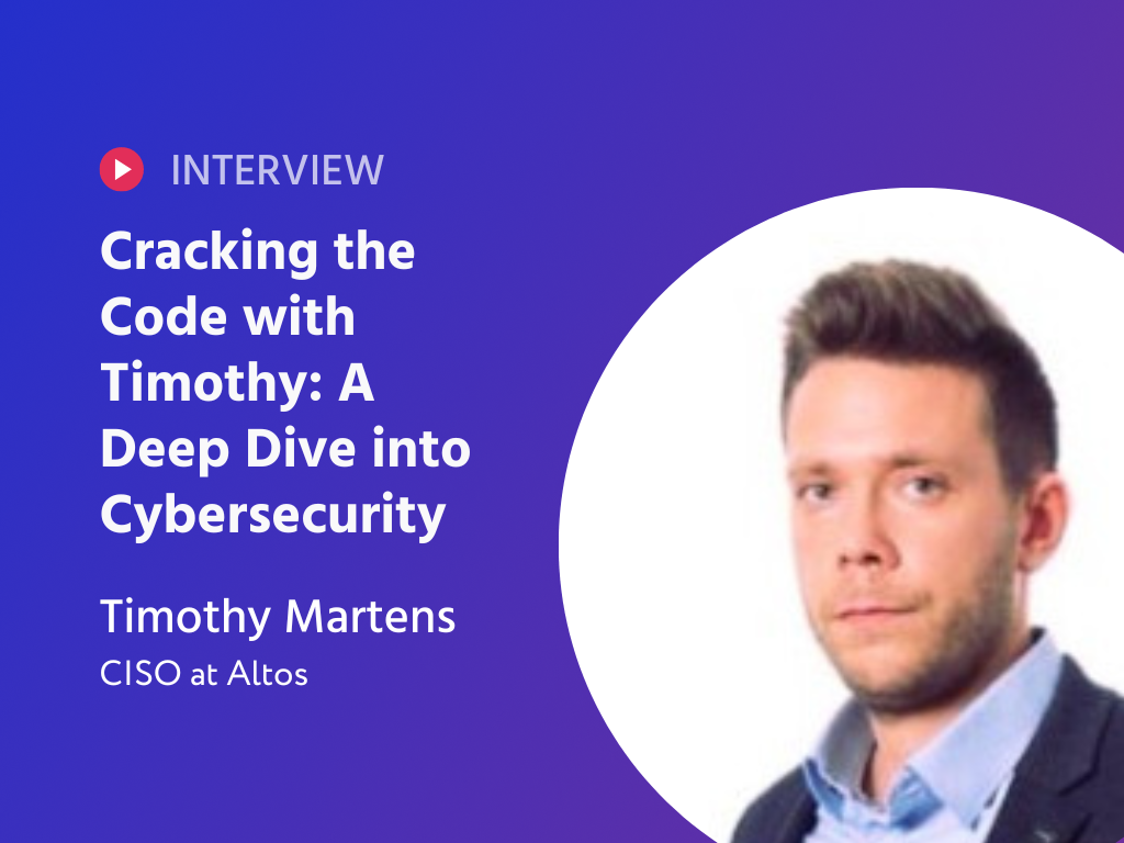 Cracking the Code with Timothy: A Deep Dive into Cybersecurity, Strategy, and Balancing a Dynamic Life