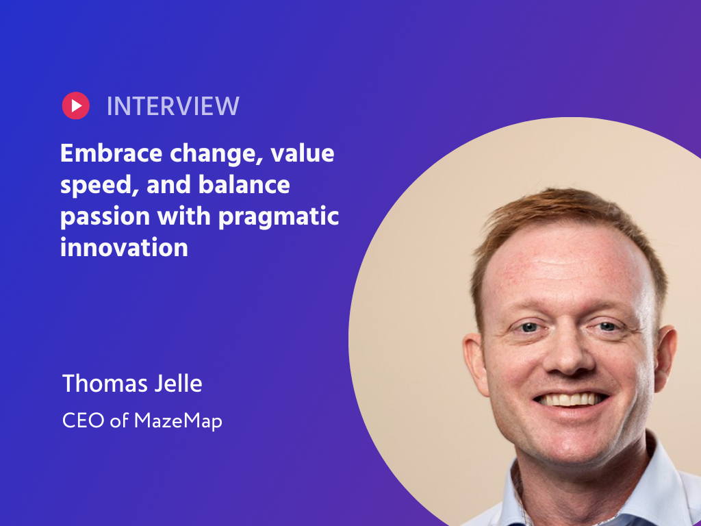 Trailblazing the Tech Terrain: Inside Thomas Jelle's Journey from Startup to Global Success with MazeMap