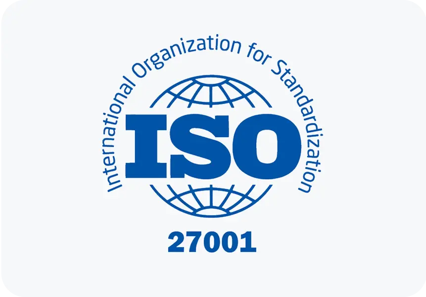 Work With An So
27001 Certified Team Imag