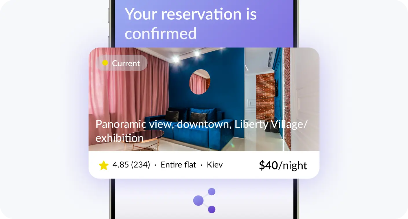Intuitive Reservation Flo