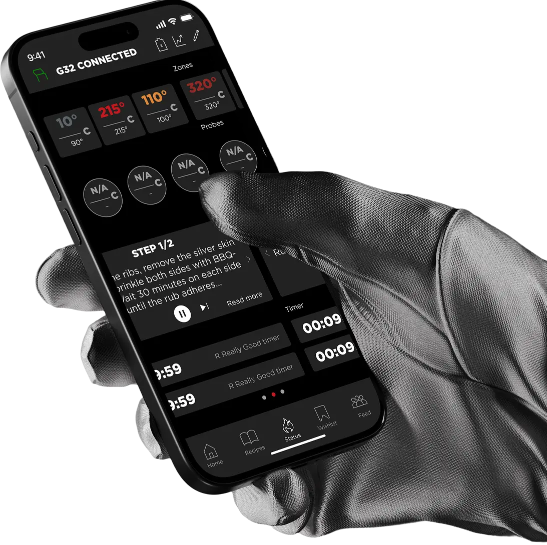 App for Otto Wilde’s Phone-Controlled Grill